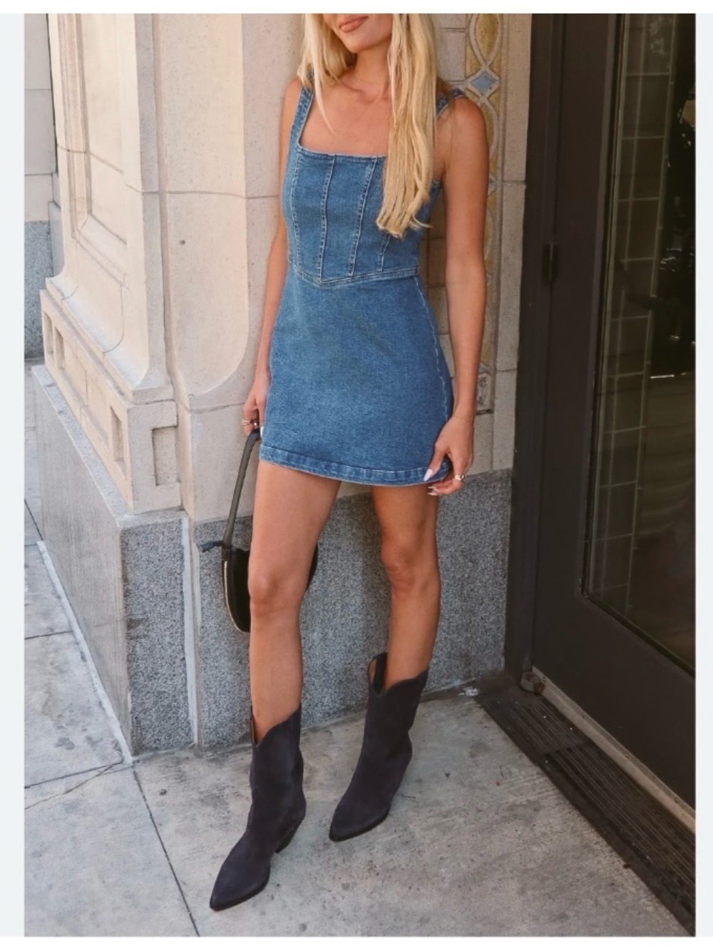 Show Me Your Mumu Corset Mini Dress L